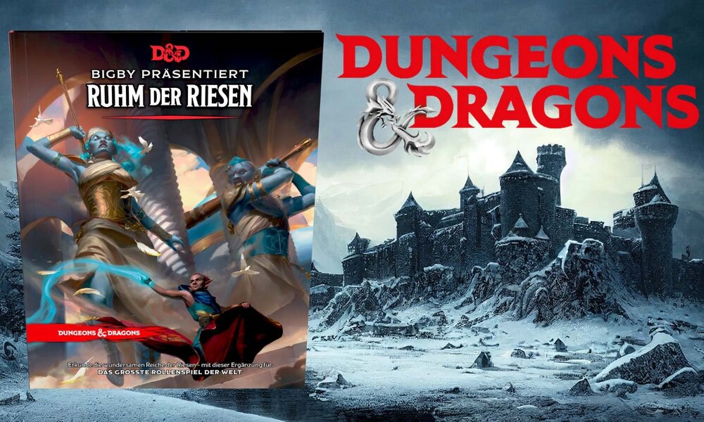 Das Cover des Buchs vor einem Fantasy-Hintergrund | © Wizards of the Coast / Canva
