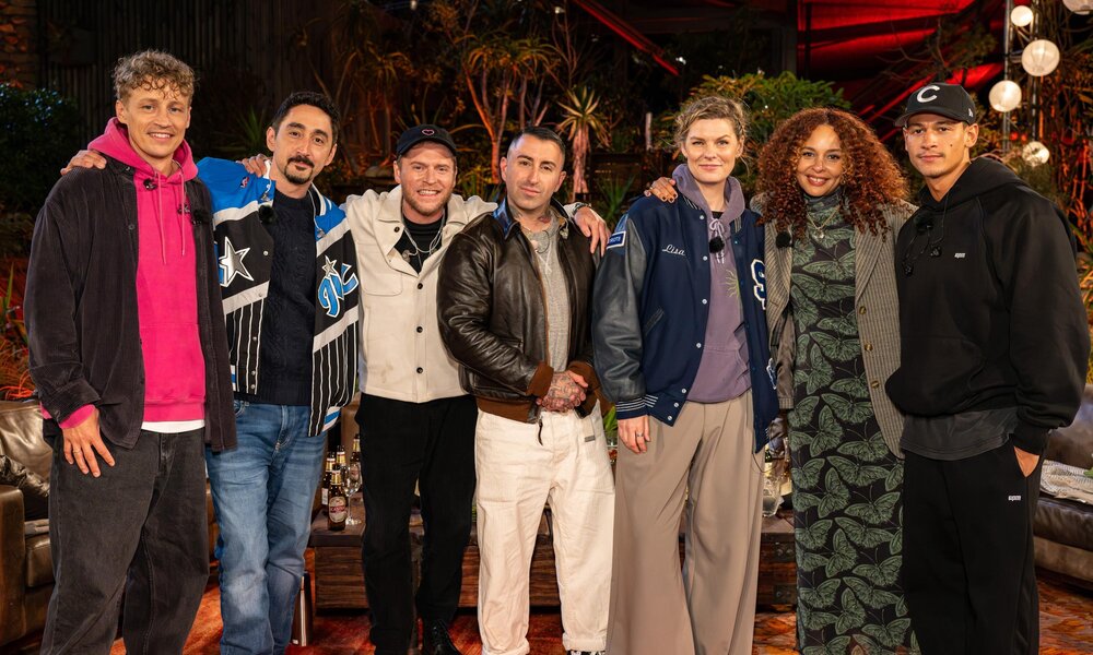 Tim Bendzko, Eko Fresh, Johannes Oerding, Sammy Amara, Eva Briegel, Joy Denalane und Emilio. | © RTL/Markus Hertrich