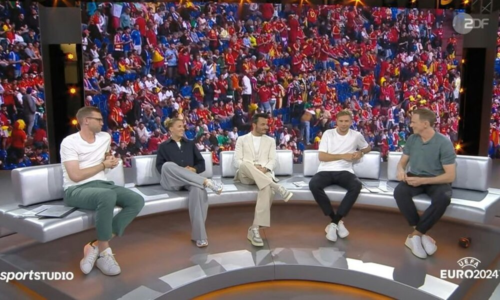 Bei der Analyse zum Spiel Spanien vs. Italien gab es Ärger. | © ZDF