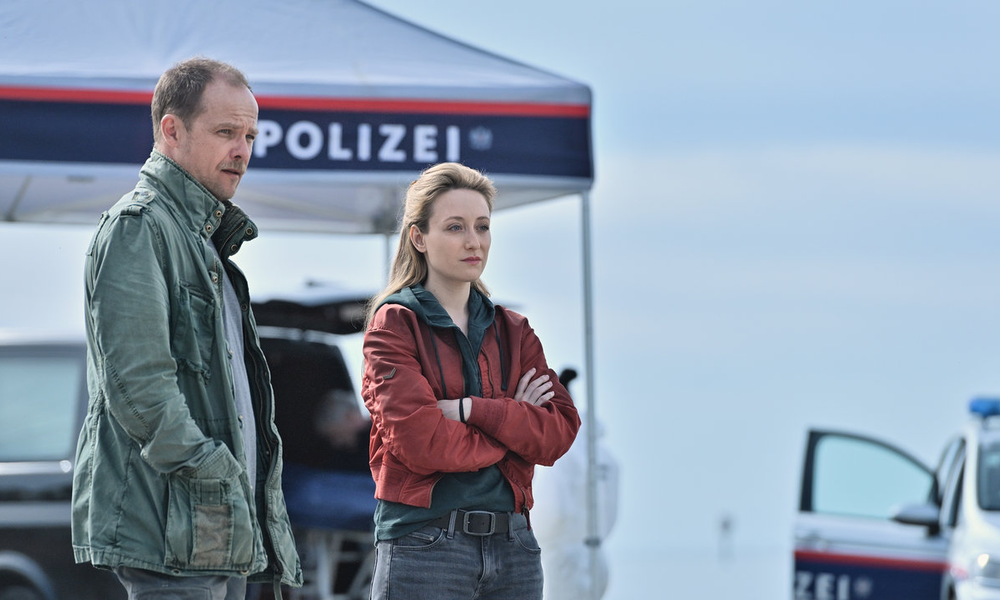 Micha Oberländer (Matthias Koeberlin) hat eine neue Partnerin: Luisa Hoffmann (Alina Fritsch). | © ZDF