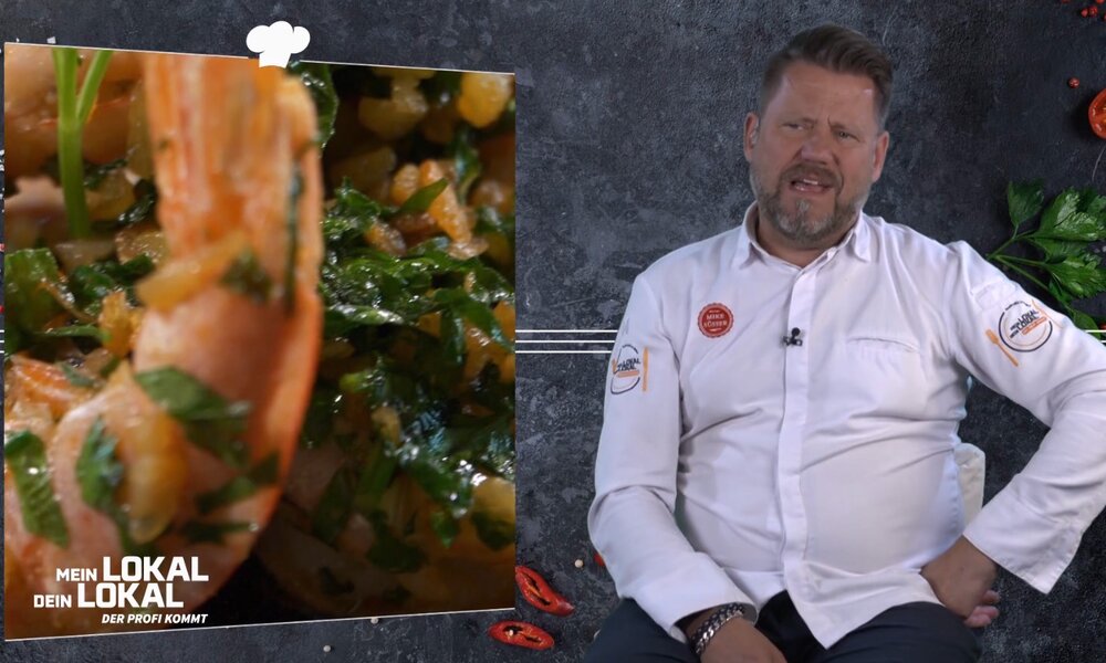 Mike Süsser bei ,,Mein Lokal, Dein Lokal‘‘ | © KabelEins/Screenshot