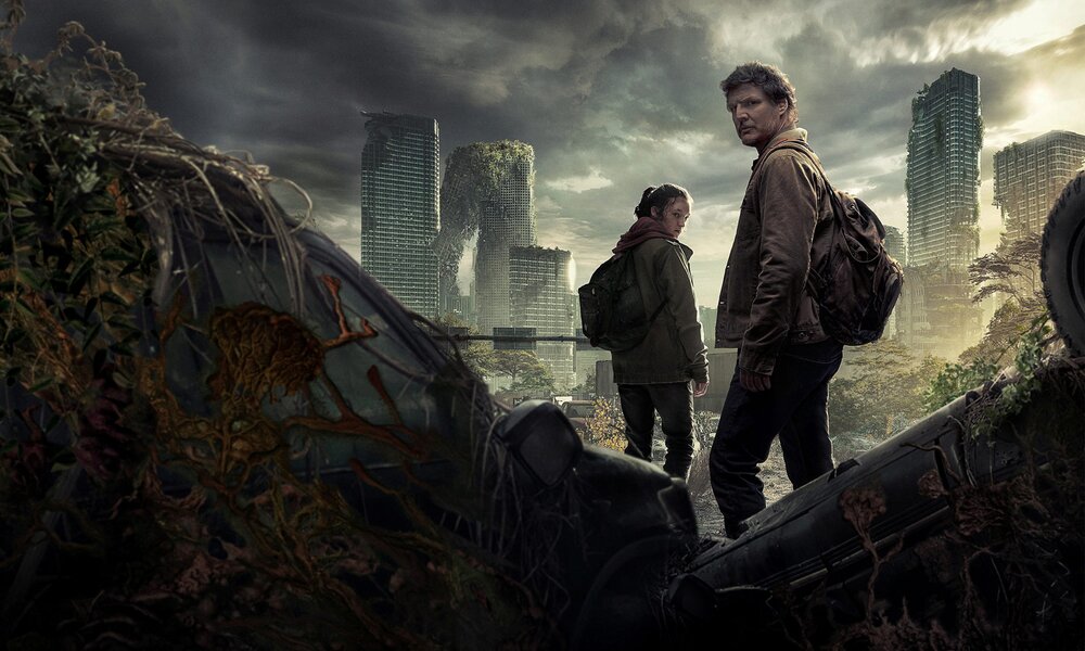Key Art zur HBO Serie "The Last of Us" ,it Bella Ramsey und Pedro Pascal | ©  2021 Home Box Office, Inc. All rights reserved. HBO® and all related programs are the property of Home Box Office, Inc.
