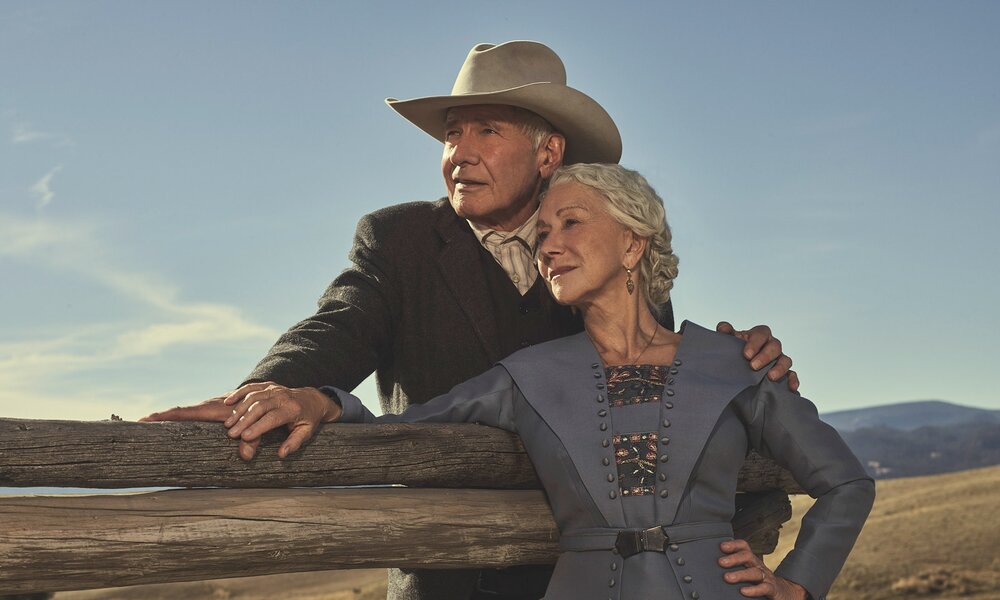 Harrison Ford und Helen Mirren in der Paramount+ Serie "1923" | © Paramount+