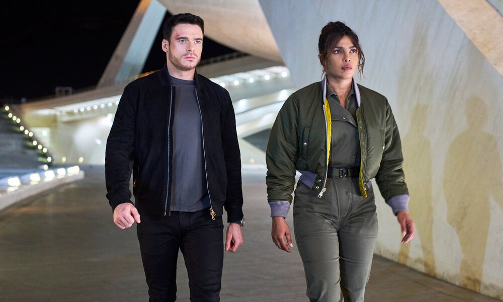 Richard Madden und Priyanka Chopra Jonas in der Prime Video Serie "Citadel" | © Amazon Prime Video