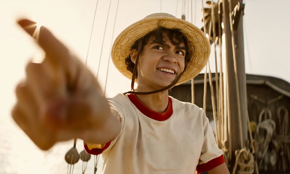 Iñaki Godoy als Monkey D. Luffy in der Netflix Serie "One Piece" | © Netflix