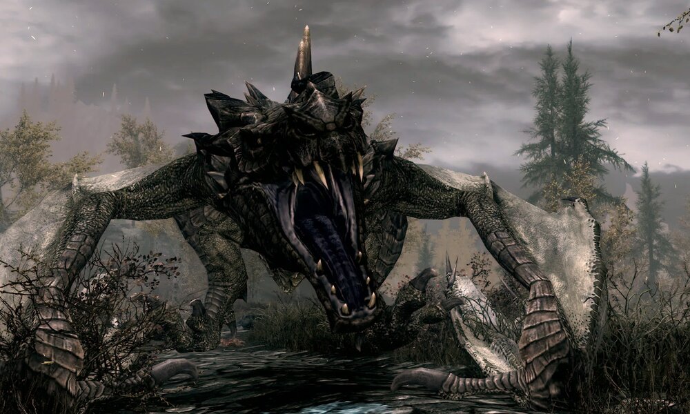 Drache aus Skyrim | © Bethesda