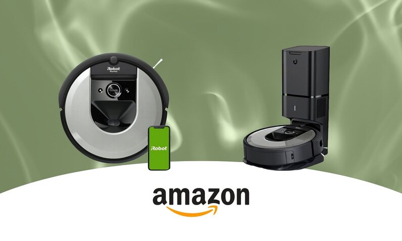 Roomba Saugroboter von iRobot mit und ohne Ladestation | © Amazon