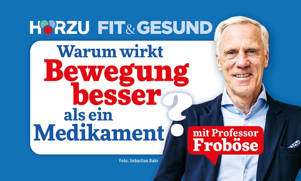 Podcast Fit & Gesund mit Professor Froböse - Folge 5 | © Hörzu