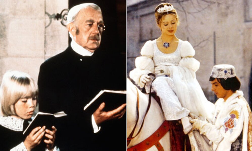 Szenenbilder aus den Filmen "Der kleine Lord" und "Drei Haselnüsse für Aschenbrödel" | © WDR/Degeto und ARD/Degeto